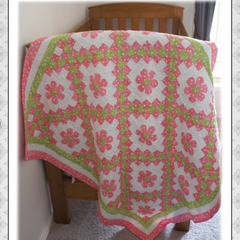 Baby Daisy Irish Chain PDF Quilt Pattern