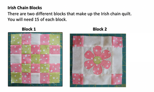 Baby Daisy Irish Chain PDF Quilt Pattern