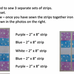 Baby Blue Irish Chain PDF Quilt Pattern