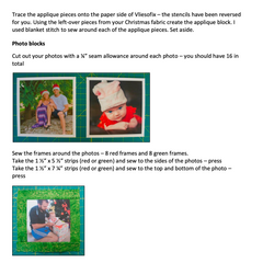 A Family Christmas PDF Quilt Pattern
