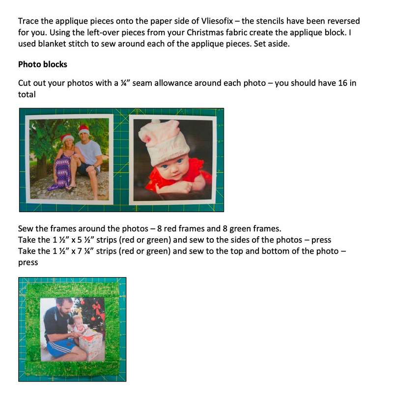 A Family Christmas PDF Quilt Pattern