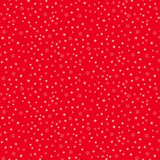 Santa's Christmas - Stars in Red