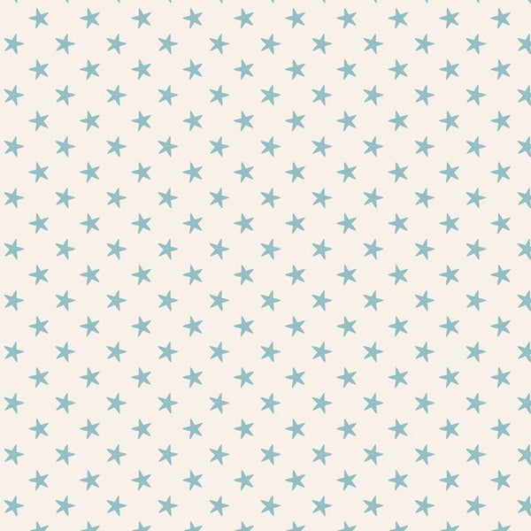 Tilda Basics - Tiny Star - Light Blue