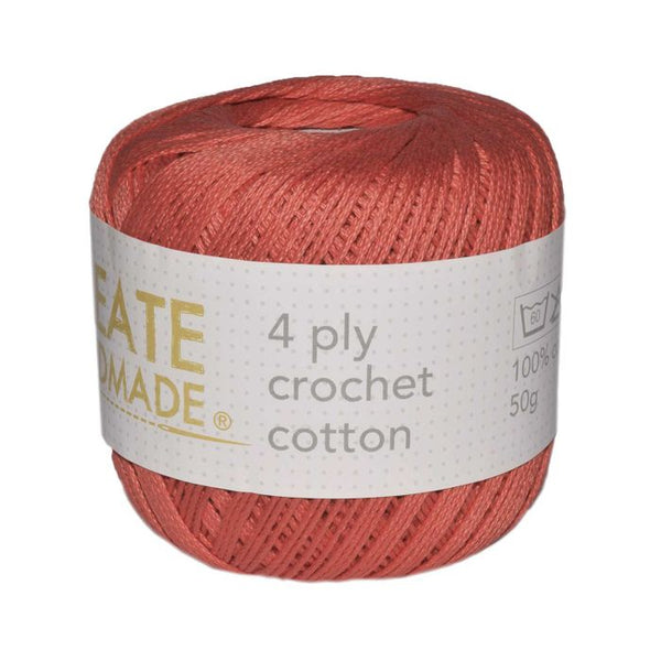 Crochet Cotton - Coral