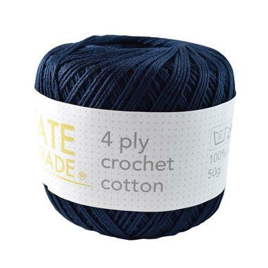 Crochet Cotton - Navy
