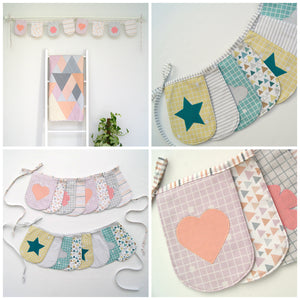 Applique Bunting Paper Pattern