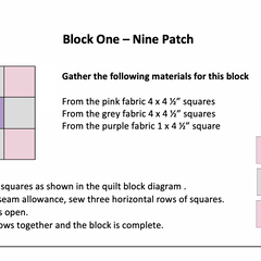 A Beginner's Sampler Quilt Kit