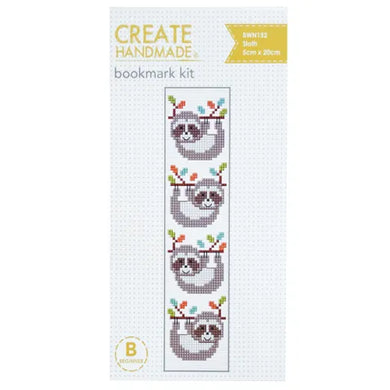Create Handmade Bookmark - Sloth