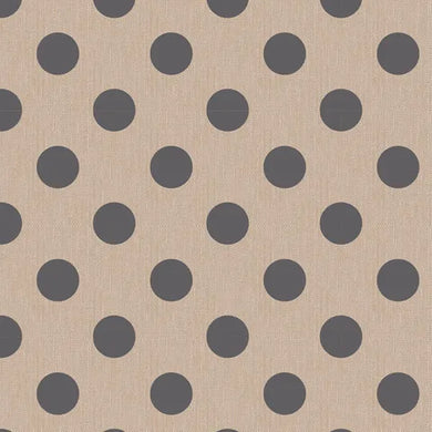 Tilda Chambray Dots - Charcoal