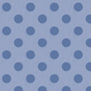 Tilda Chambray Dots - Cornflower