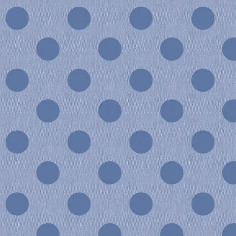 Tilda Chambray Dots - Cornflower