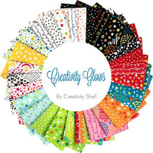 Load image into Gallery viewer, Creativity Glows - Fat Quarter Bundle – 30 pieces