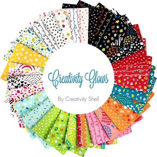 Creativity Glows - Fat Quarter Bundle – 30 pieces