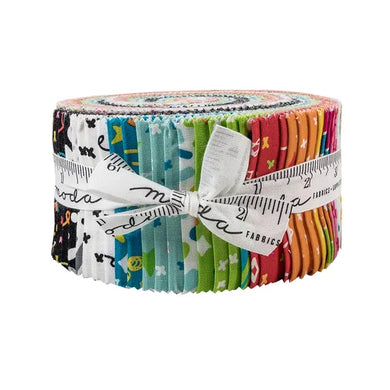 Creativity Glows - 2.5 inch Jelly Roll - 40 pieces