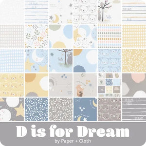 D is for Dream - 2.5 inch Jelly Roll - 40 pieces