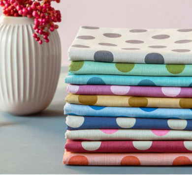Tilda Chambray Dots Fat Quarter Bundle - 10 pieces