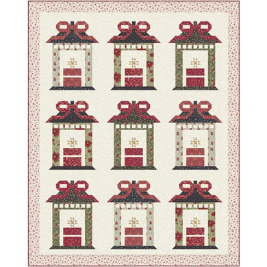 Poinsettia Plaza - This Little Light Quilt Kit
