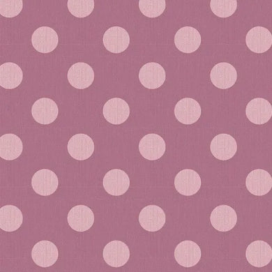 Tilda Chambray Dots - Mauve