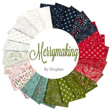 Load image into Gallery viewer, Merrymaking - Fat Quarter Bundle – 22 pieces + panel