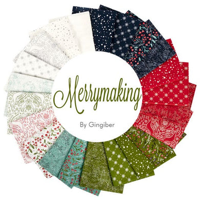 Merrymaking - Fat Quarter Bundle – 22 pieces + panel