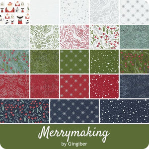 Merrymaking - Fat Quarter Bundle – 22 pieces + panel