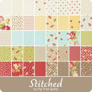 Stitched - 2.5 inch Jelly Roll - 40 pieces