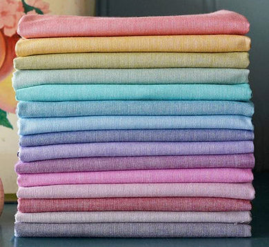 Tilda Chambray Fat Quarter Bundle - 15 pieces
