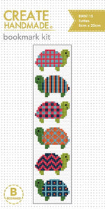 Create Handmade Bookmark - Turtles
