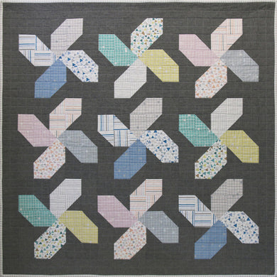 Whirligig Quilt Paper Pattern